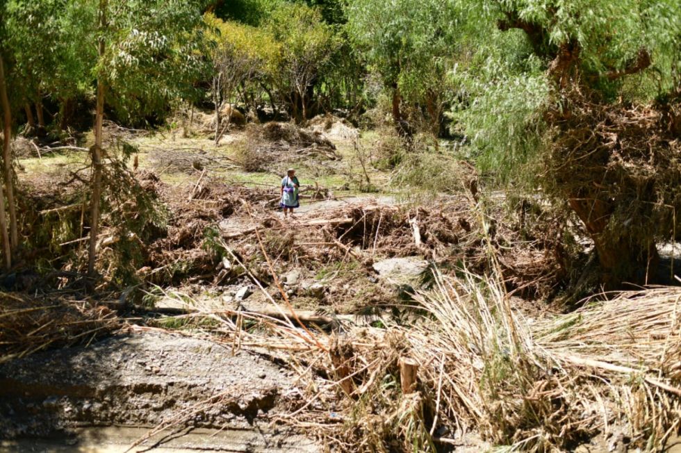 Alistan la declaratoria de emergencia por desastres en El Puente 