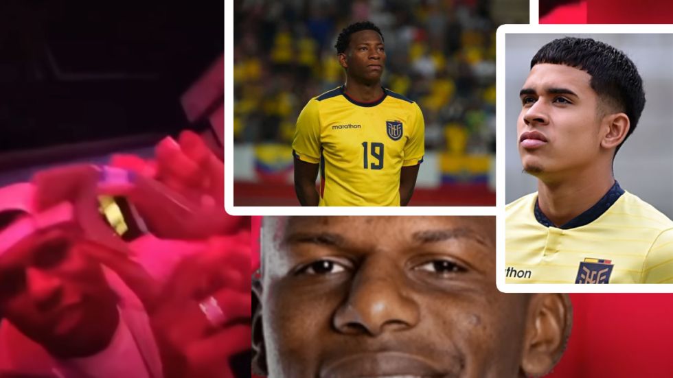 Jugadores de Ecuador en Nueva York con bailarinas y alcohol : Entre ellos Kendry