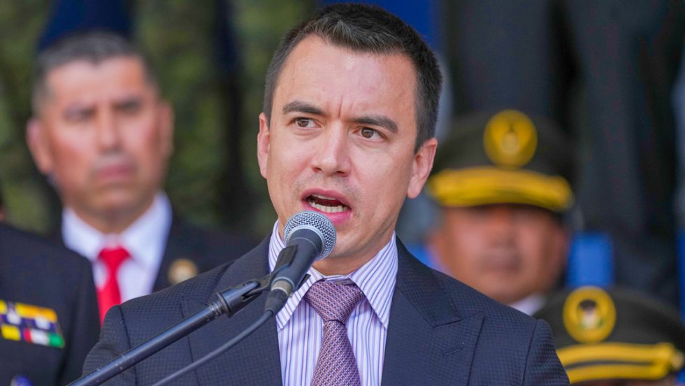Noboa se pronuncia tras el asesinato de la alcaldesa García