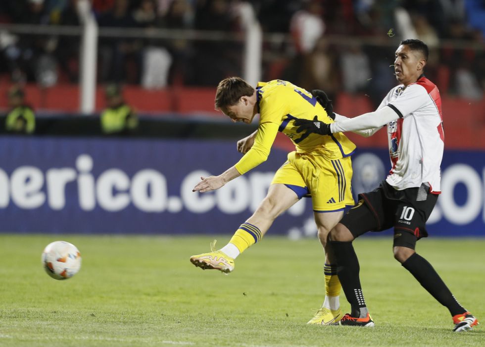 Final del partido: Nacional y Boca dividieron honores en la Villa Imperial