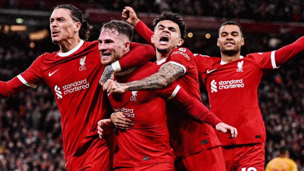 Liverpool no suelta la cima gracias a un golazo de Alexis Mac Allister (VIDEO)
