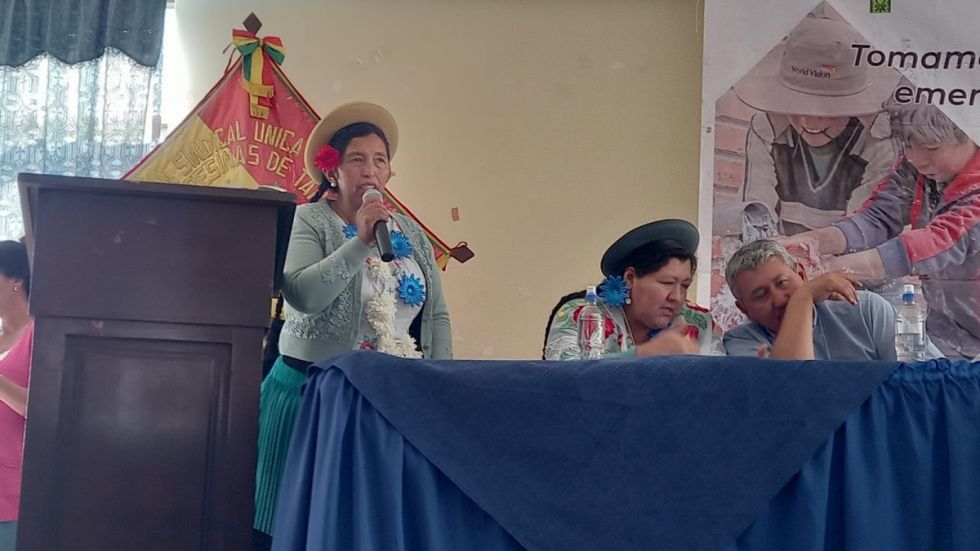 Bartolinas de Tarija asistirán al congreso del MAS arcista 