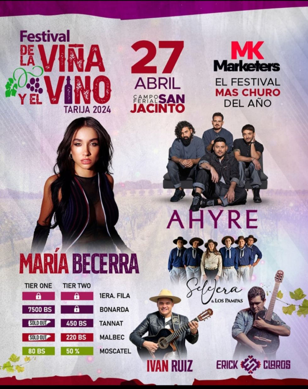 Cambian locación del Festival de la Viña y el Vino, será en el Mega Center 