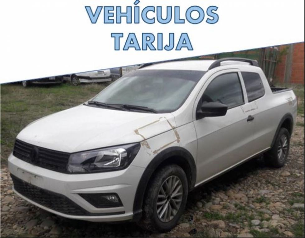 Catálogo con modelos y características de vehículos a subastar en Tarija
