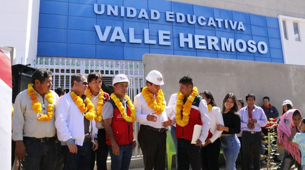 La UE Valle Hermoso ya tiene cierre perimetral 
