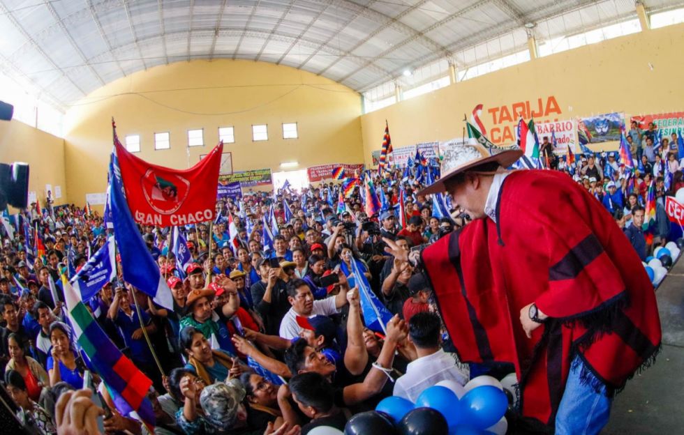 “Vamos a recuperar el instrumento político”, Arce inauguró el congreso del MAS en Tarija 