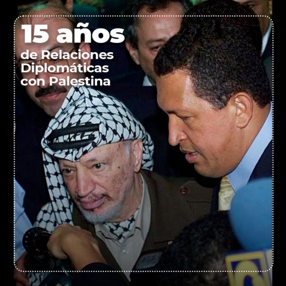Venezuela reafirmó su amistad con Palestina