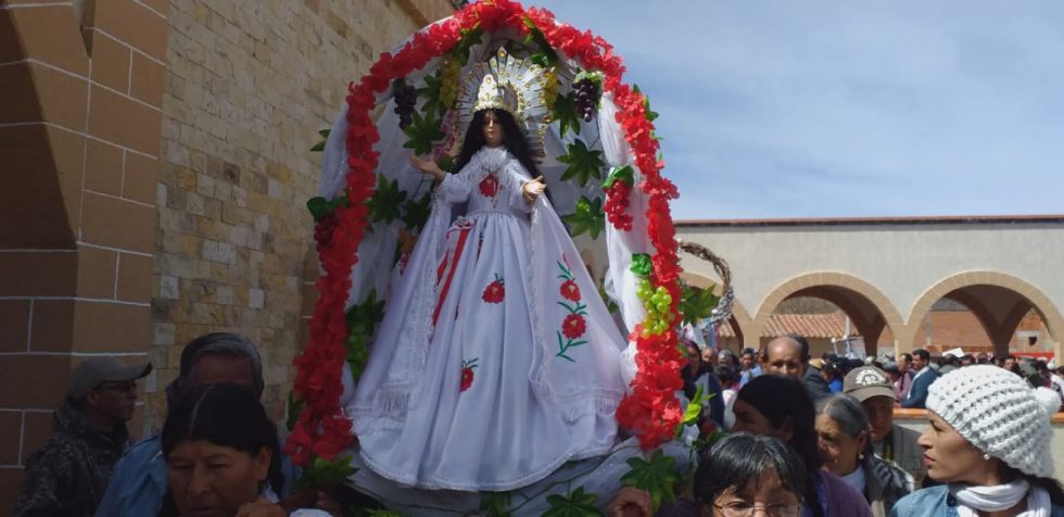 Por tres días, la virgen de Chaguaya recorrerá Tarija