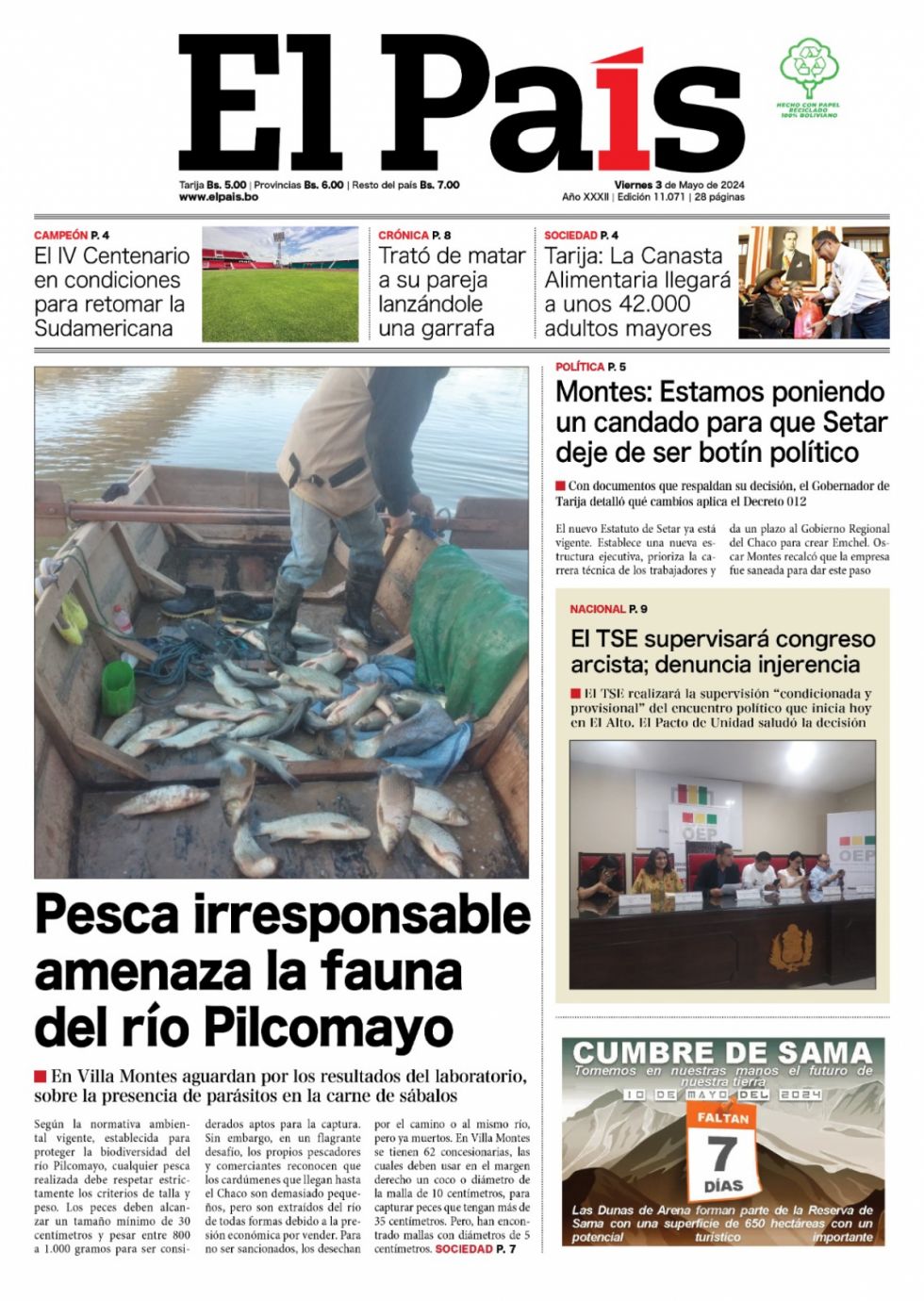 Palo a la democracia, cambios en Setar, La Movida de mayo y más: Lee las imprescindibles de hoy