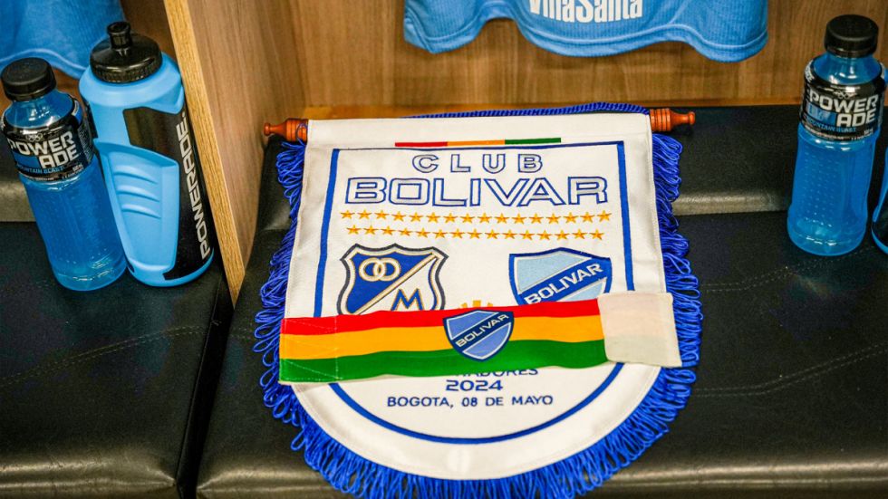 Formación confirmada de Bolívar para visitar a Millonarios esta noche