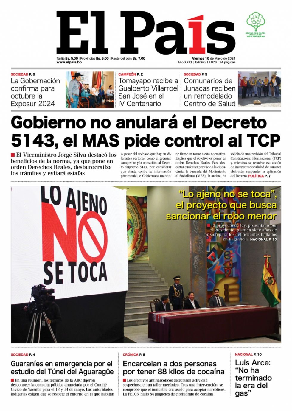 Bukelismo del Castillo; sí hay gas; día del periodista, Sama y mucho más: Lee las imprescindibles