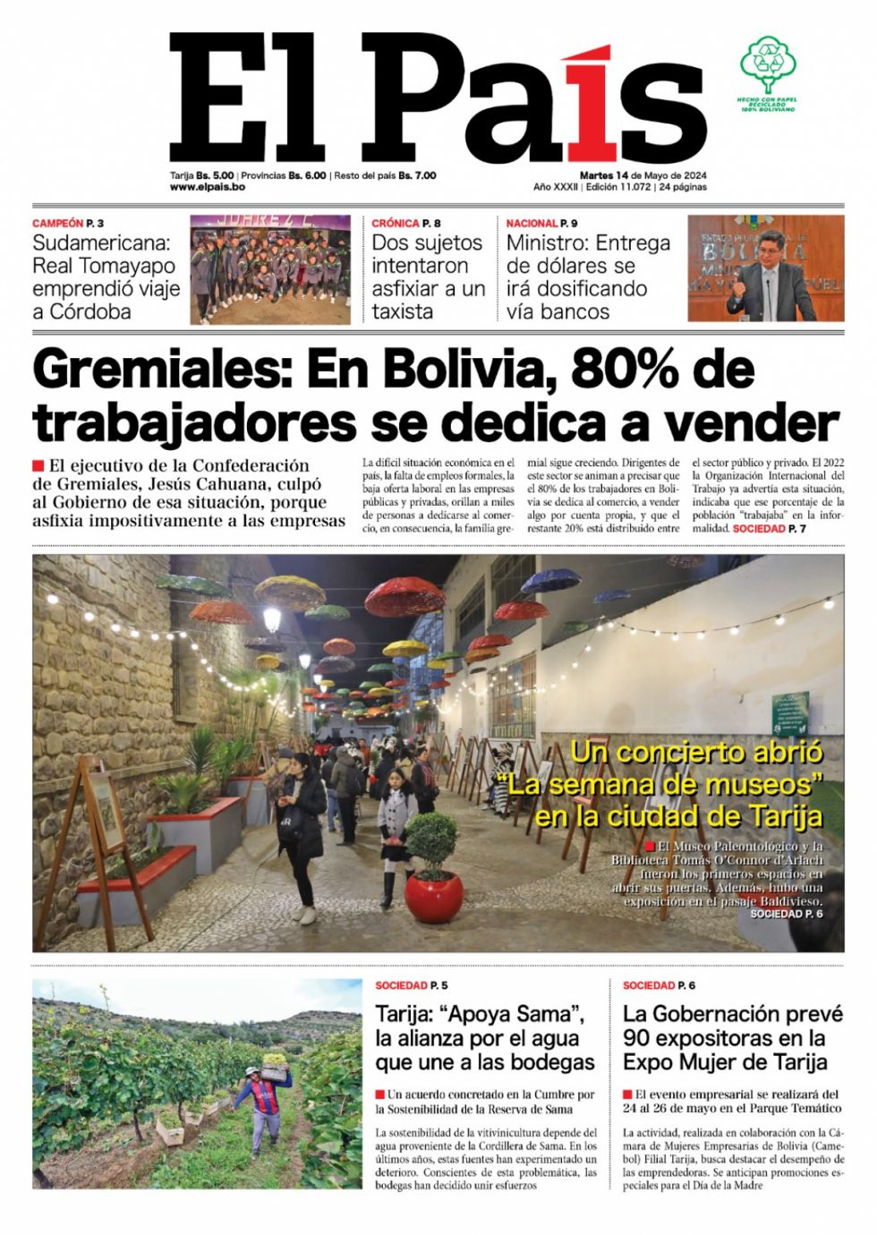 Las cuentas de los gremiales, los dólares idos, las joyas de boluarte... Lee las imprescindibles 