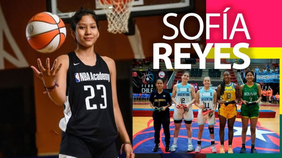 La yacuibeña Sofía Reyes convocada a un nuevo desafío promovido por NBA
