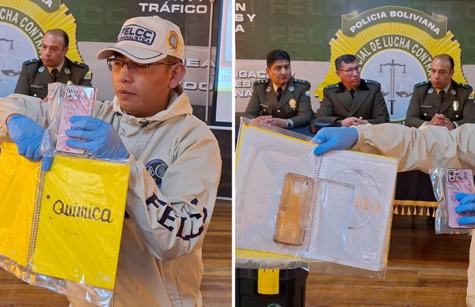Joven universitario acondicionó un cuaderno para realizar grabaciones obscenas en el Gran Poder