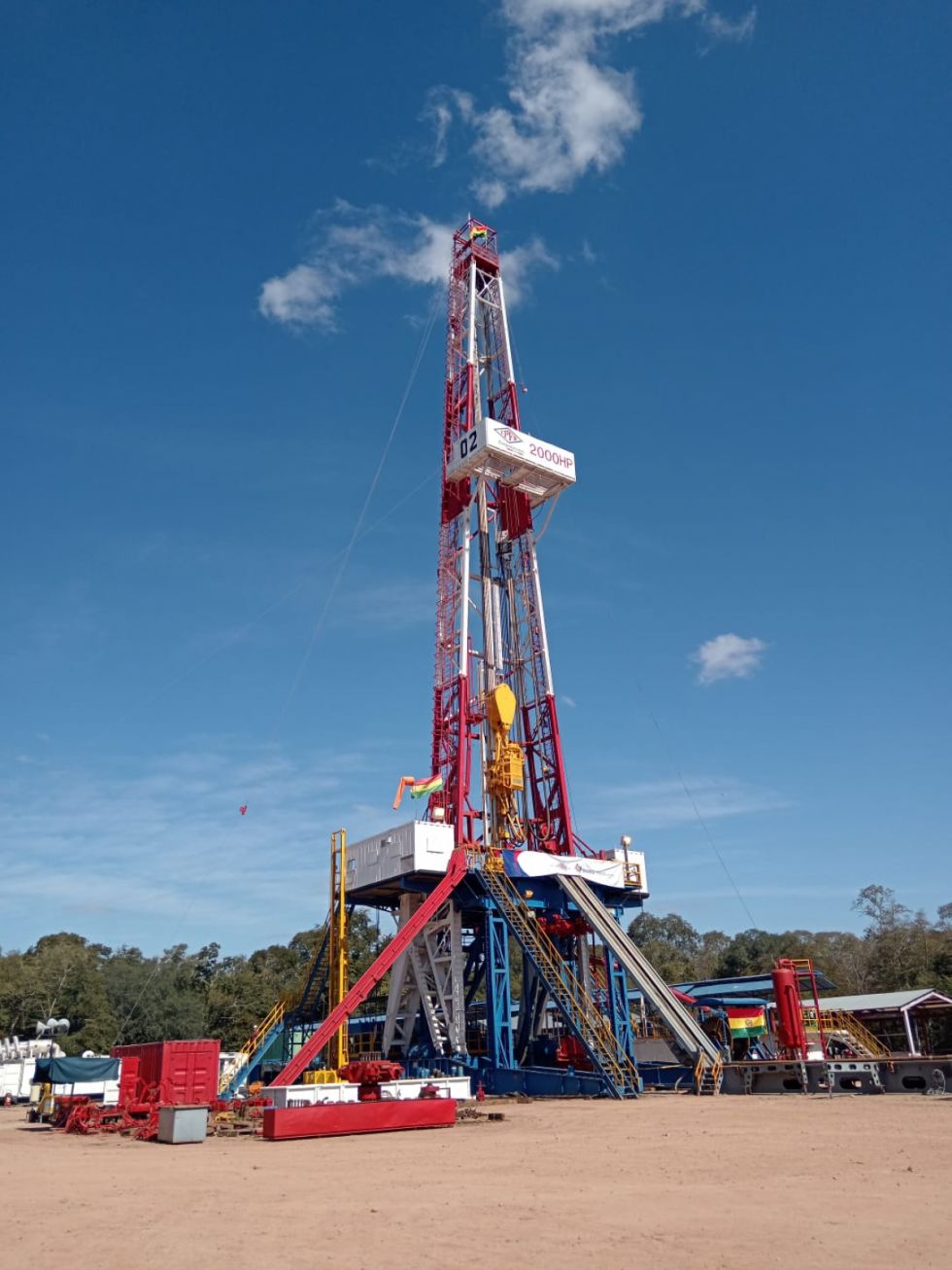 YPFB inicia inspección del pozo Villa Montes X7 