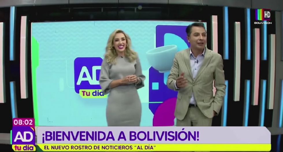 (Video) La tarijeña Luciana Acosta llega a Bolivisión tras su paso por  Red Uno