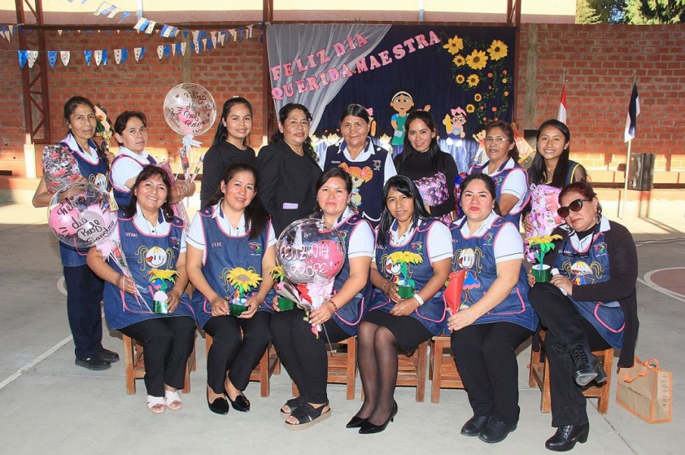 Profesoras del Kínder Niño Jesús.