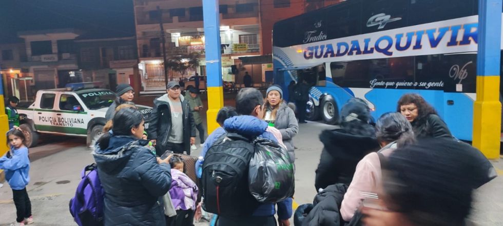 Conductor ebrio pretendía manejar una flota en Tarija