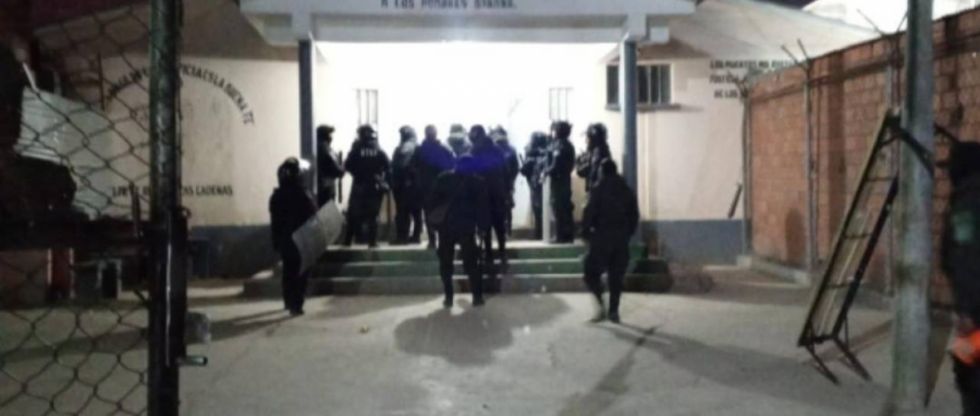 Por peleas en Chonchocoro, Camacho fue trasladado a un área de aislamiento 