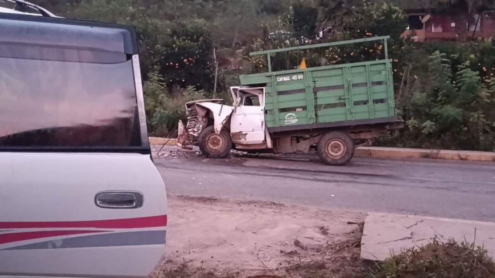 Accidente en la ruta a Palos Blancos deja un fallecido 