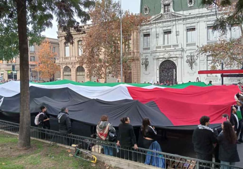 En Chile piden cesar el genocidio contra Palestina