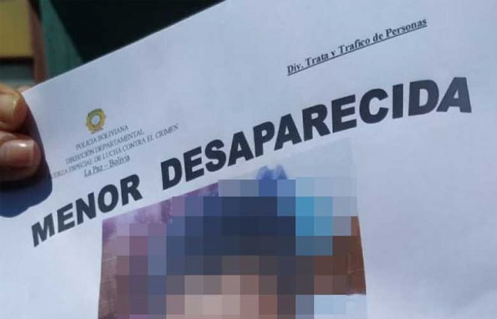 Hallan en Tarija a niña desaparecida hace dos años en Santa Cruz