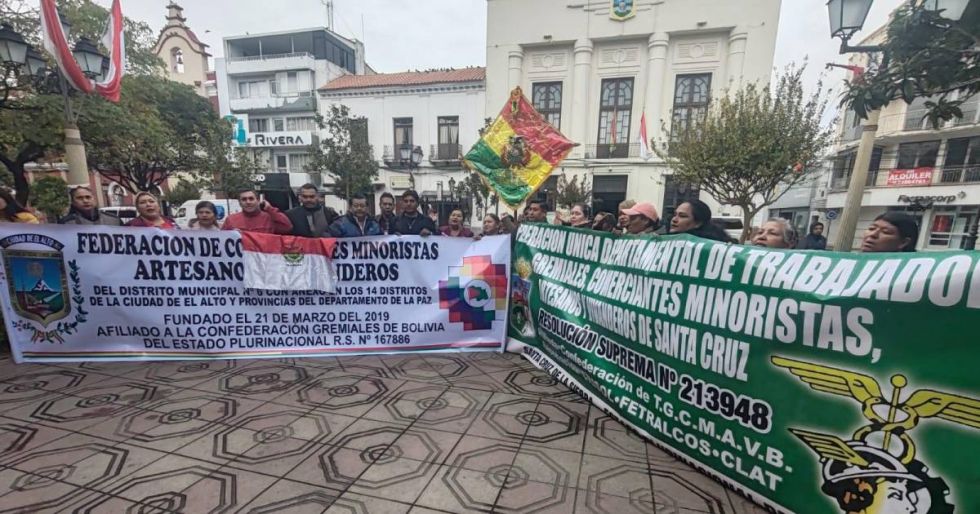 Tarija: Gremiales definirán el lunes si van al paro indefinido