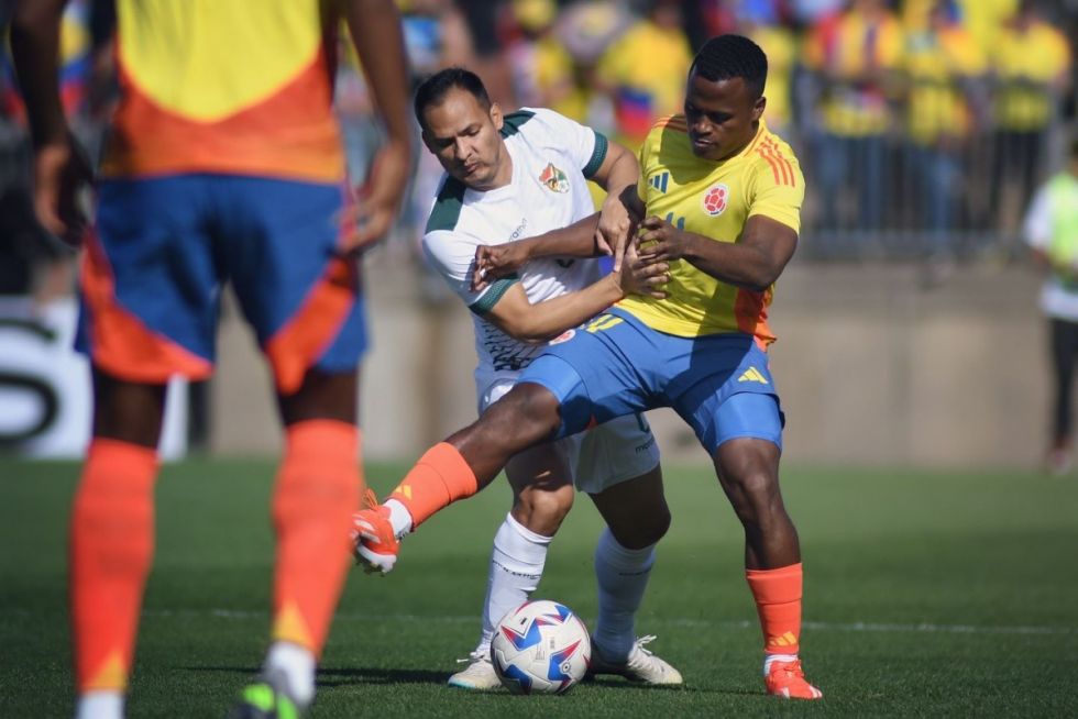 Bolivia cayó ante Colombia en el último amistoso antes de la Copa América