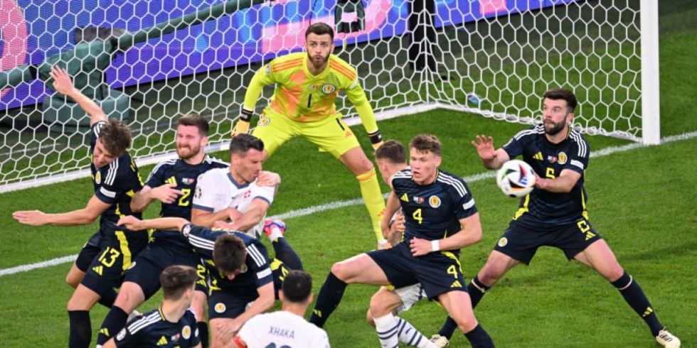 Eurocopa 2024: Suiza empató 1-1 con Escocia