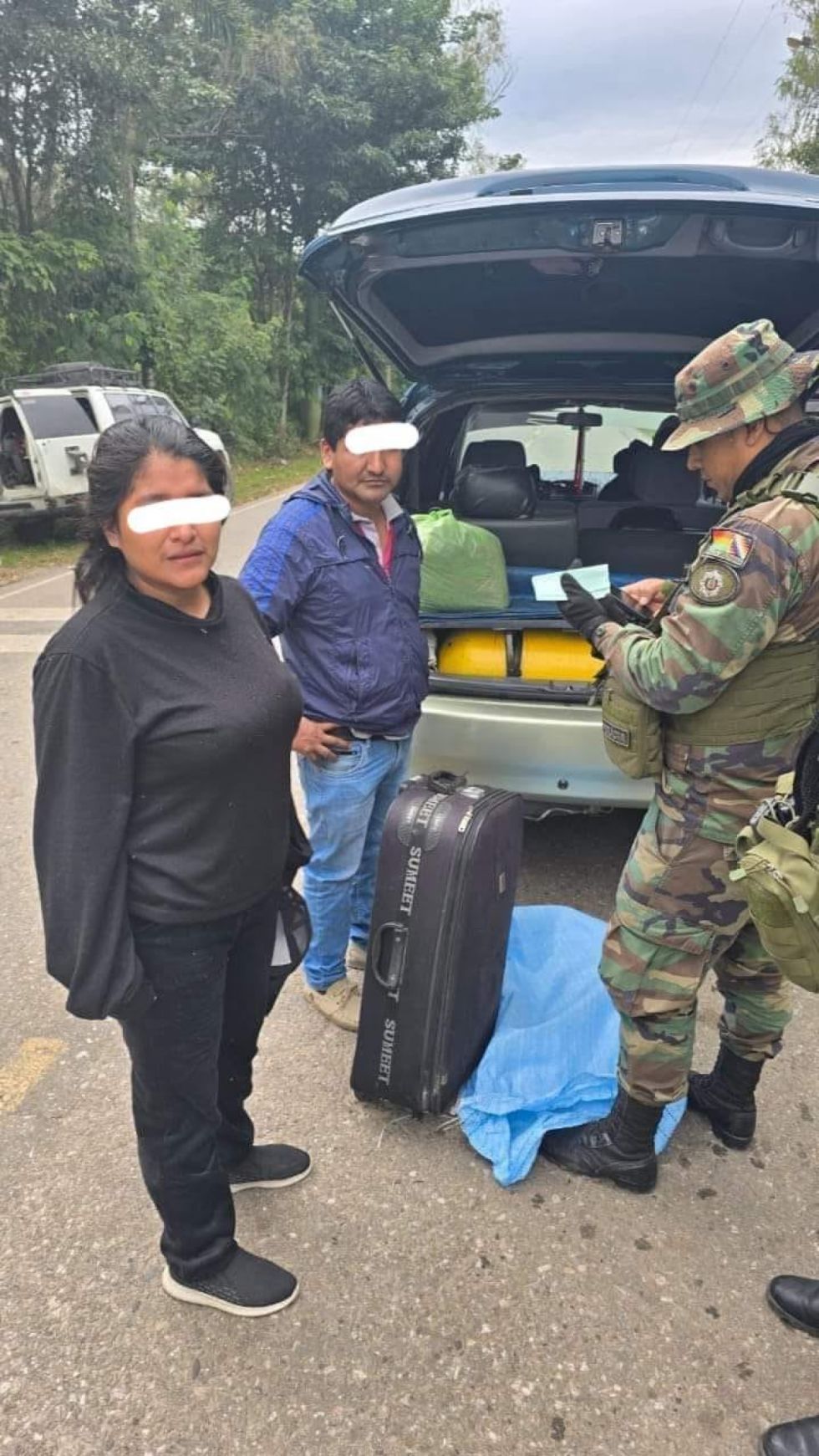 Pareja transportaba 31 kilos de marihuana en la ruta Bermejo-Tarija