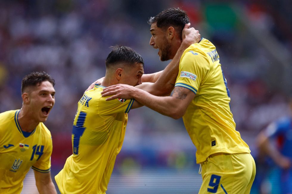 Eurocopa 2024: Ucrania lo dio vuelta y se ilusiona con avanzar a octavos