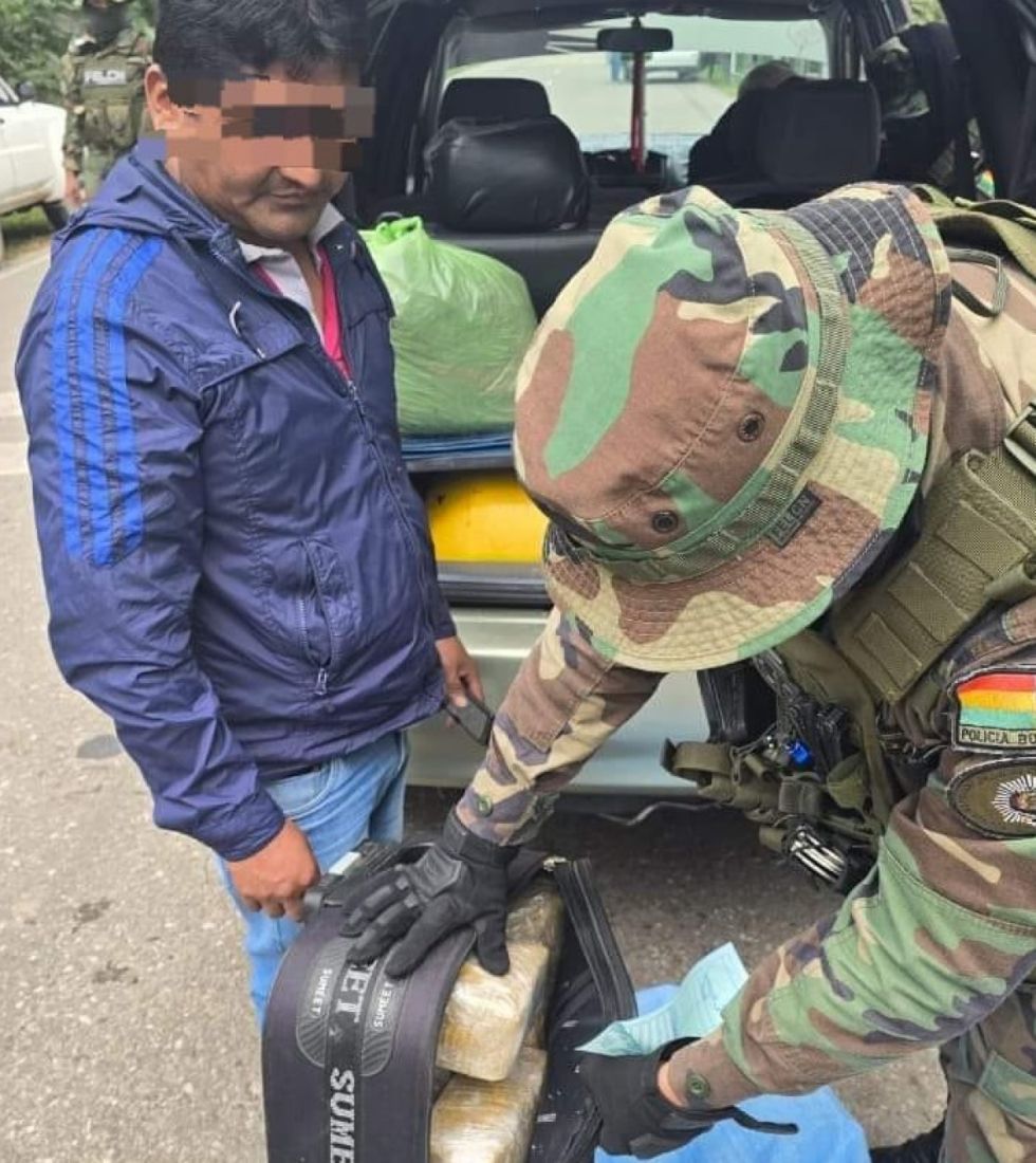 Tarija: La FELCN secuestra 31 kilos de marihuana en dos vehículos