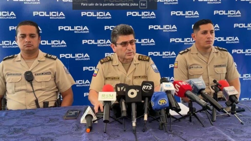 Más de 700 detenidos en operaciones en Ecuador