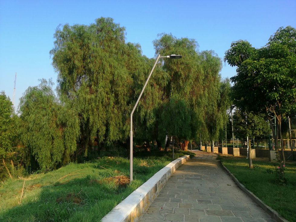 A orillas de la quebrada Del Monte