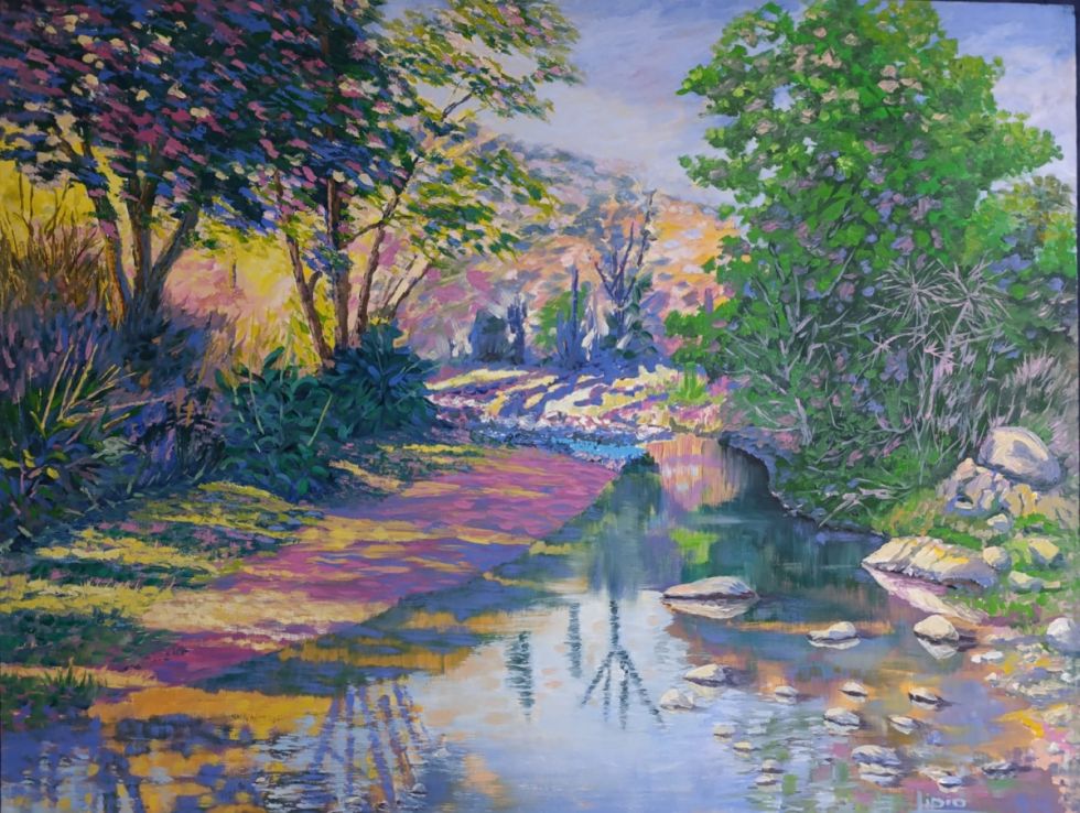 Lidio Carrasco Mercado, un pintor de la campiña tarijeña
