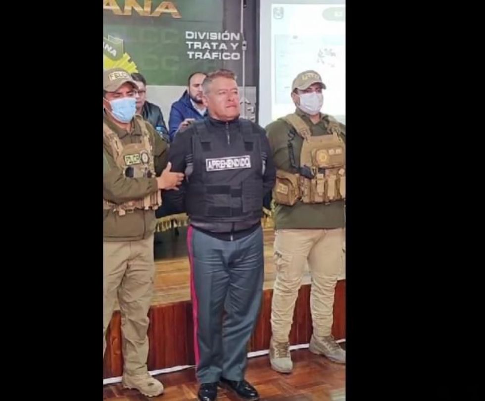 Del Castillo presenta a Zúñiga en la FELCC, lo llamó "delincuente" 