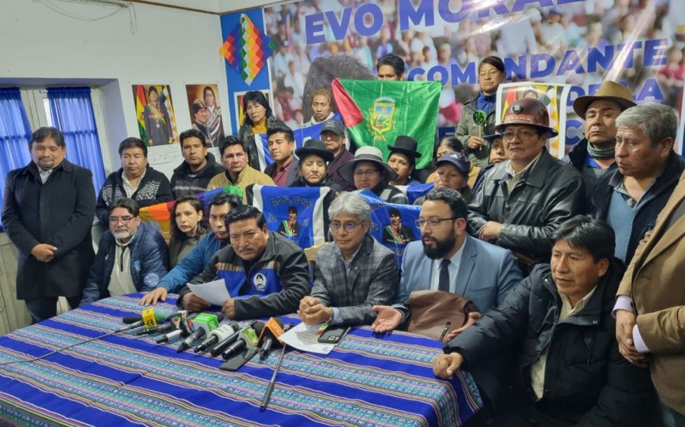 Prevén acciones en defensa de Evo tras dichos del general Zúñiga 
