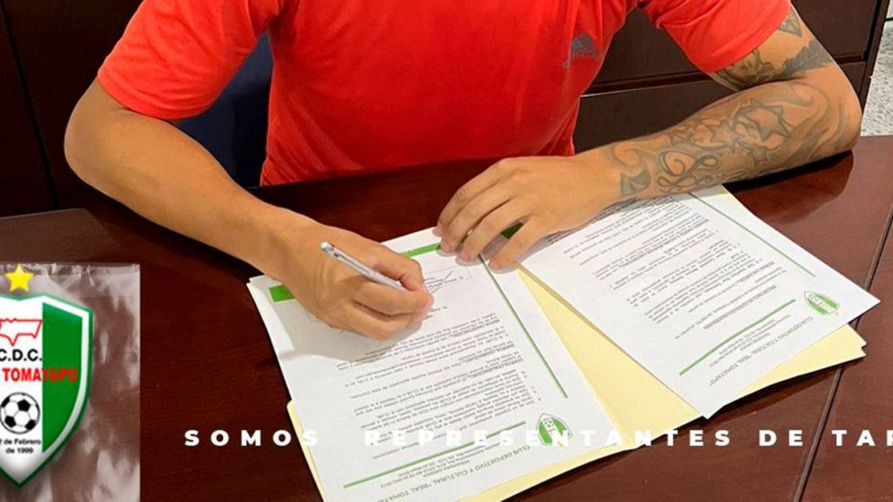 Tomayapo anunció formalmente la incorporación de un nueve extranjero