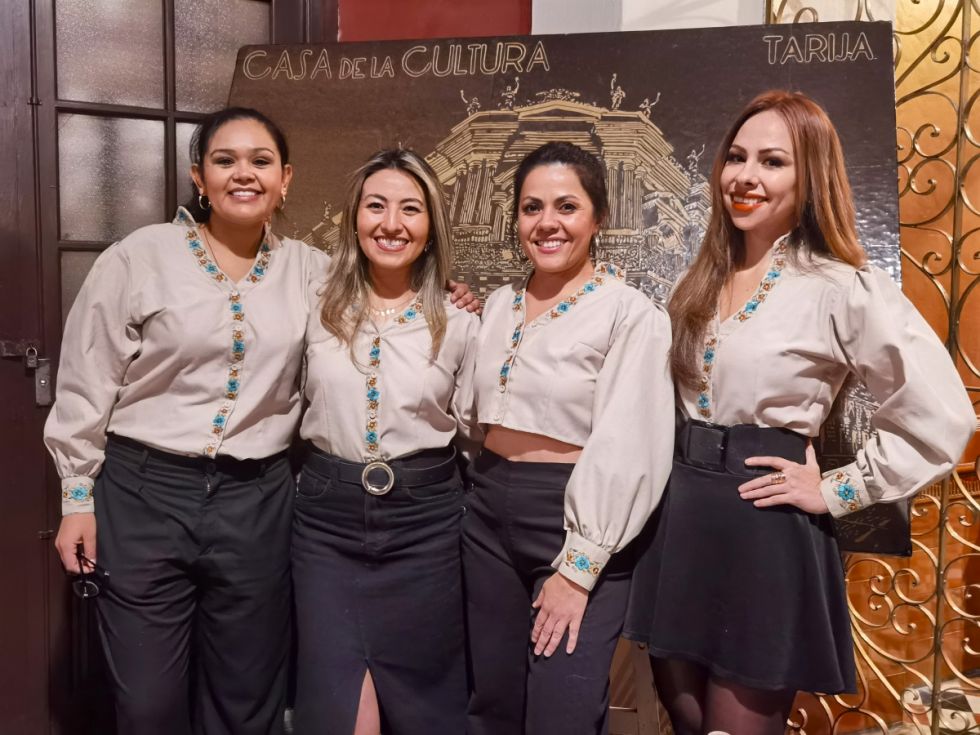 Las Churas: Daniela Segovia Tolay, Jimena Jijena López, Ana Lía Riera Sorich y Cecilia Terrazas Galarza.