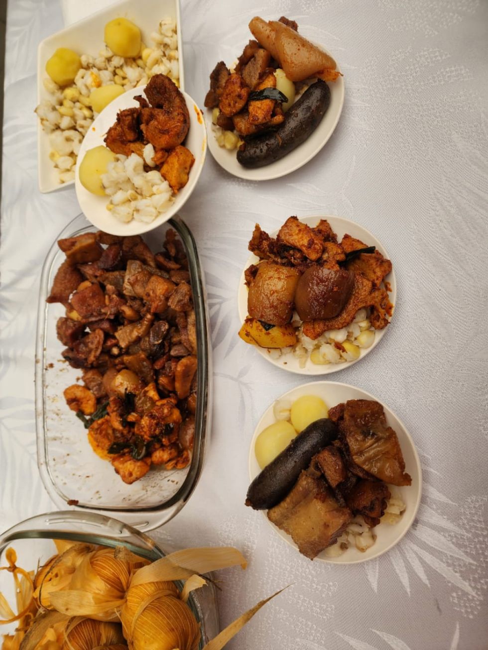 Costillitas y chancho a la olla