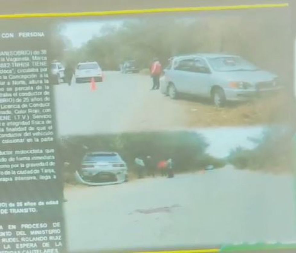 Muere un policía en accidente mientras encabezaba caravana de ciclistas en Tarija