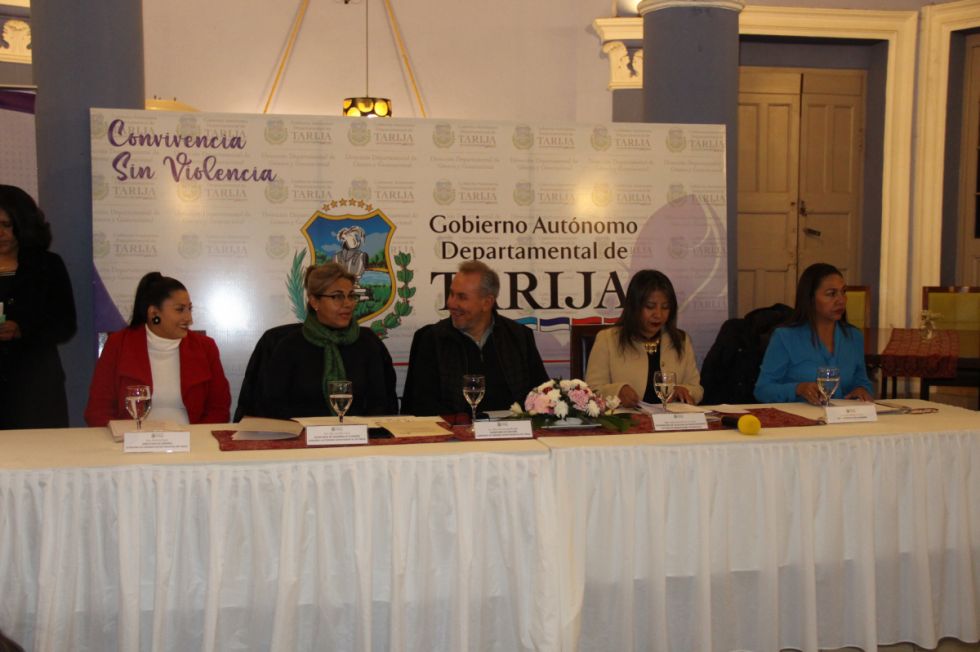 Lanzan el “Galardón Departamental Contra la Violencia”