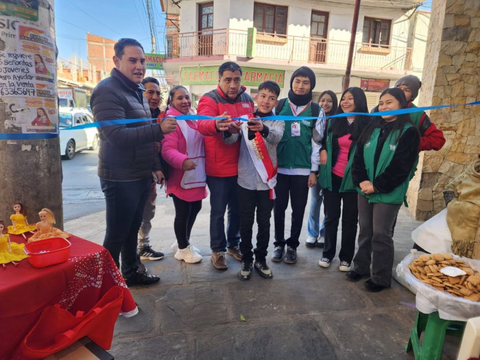 Inauguración de la feria