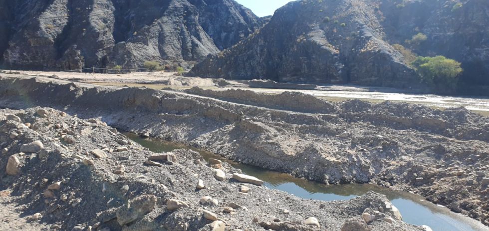 Contaminación al río San Juan del Oro inicia en Potosí