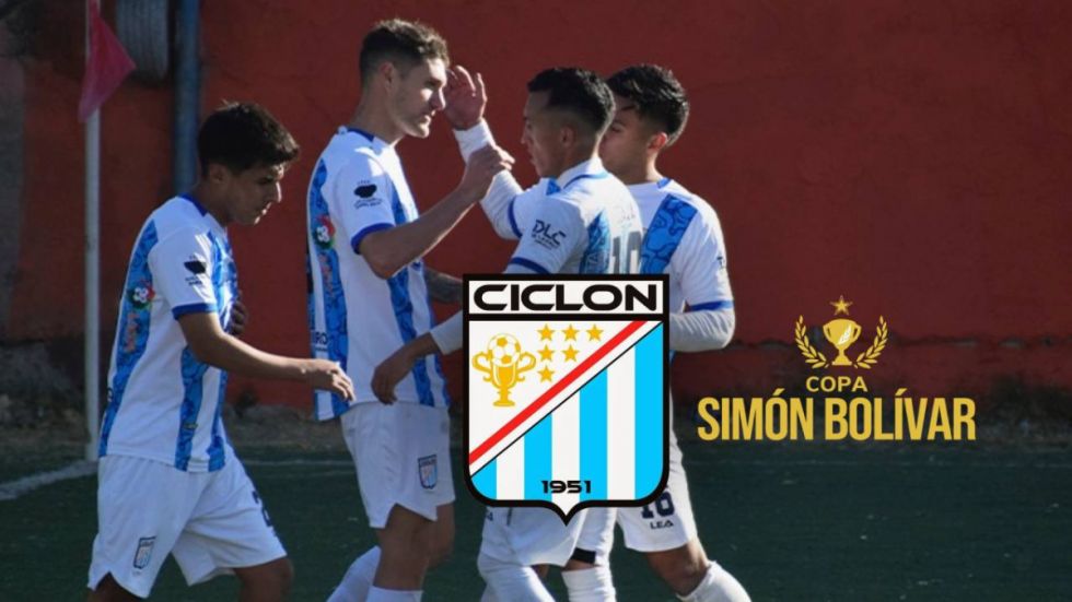 Ciclón, a un punto de clasificar a la Copa Simón Bolívar 2025