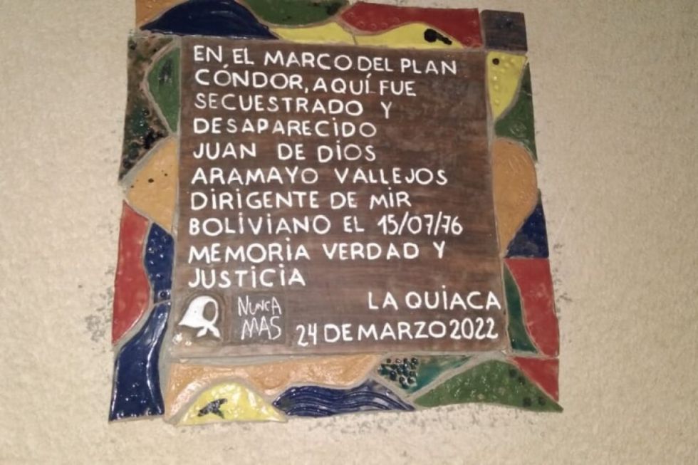 La Quiaca y Tupiza recordarán a víctimas de la Operación Cóndor