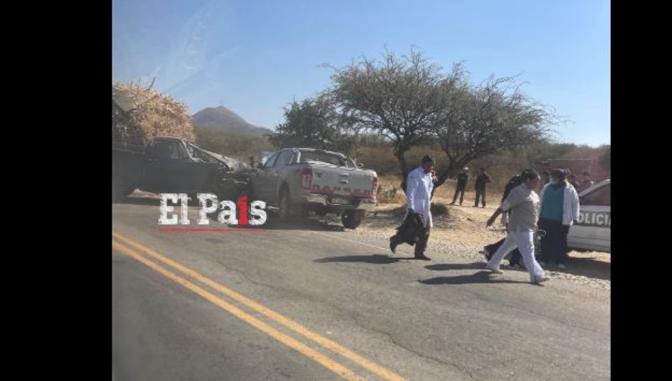 Fuerte colisión en la ruta Bermejo-Tarija deja heridos y daños materiales