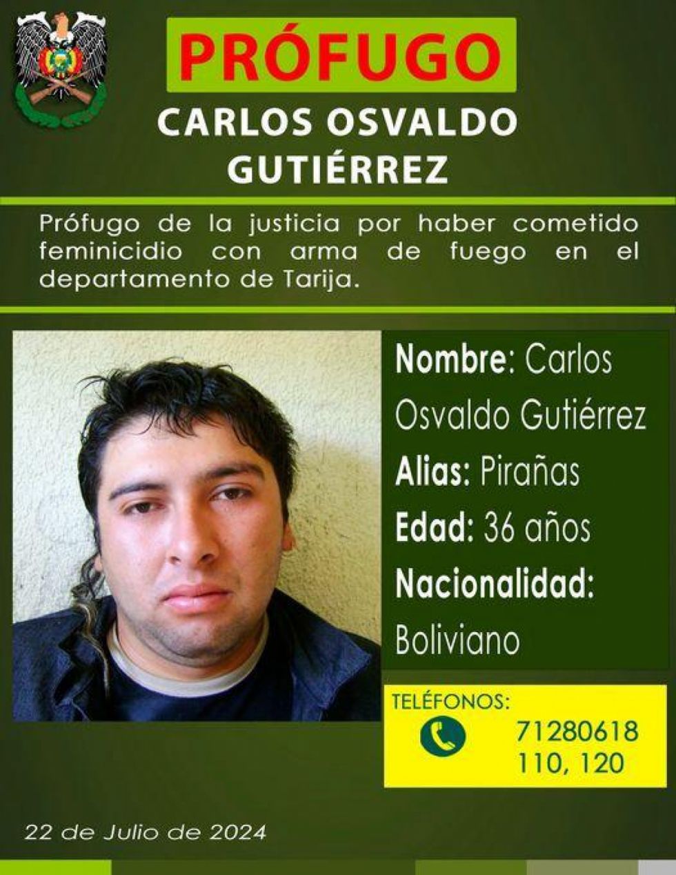 Publican aviso para ubicar al prófugo por el feminicidio de Lorenza