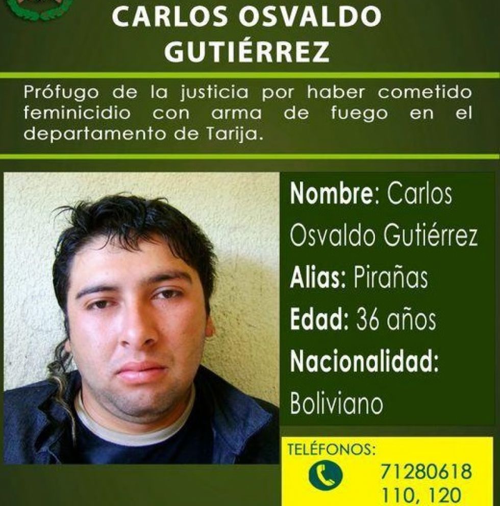 “El Pirañas” estaba libre pese a sus antecedentes penales 