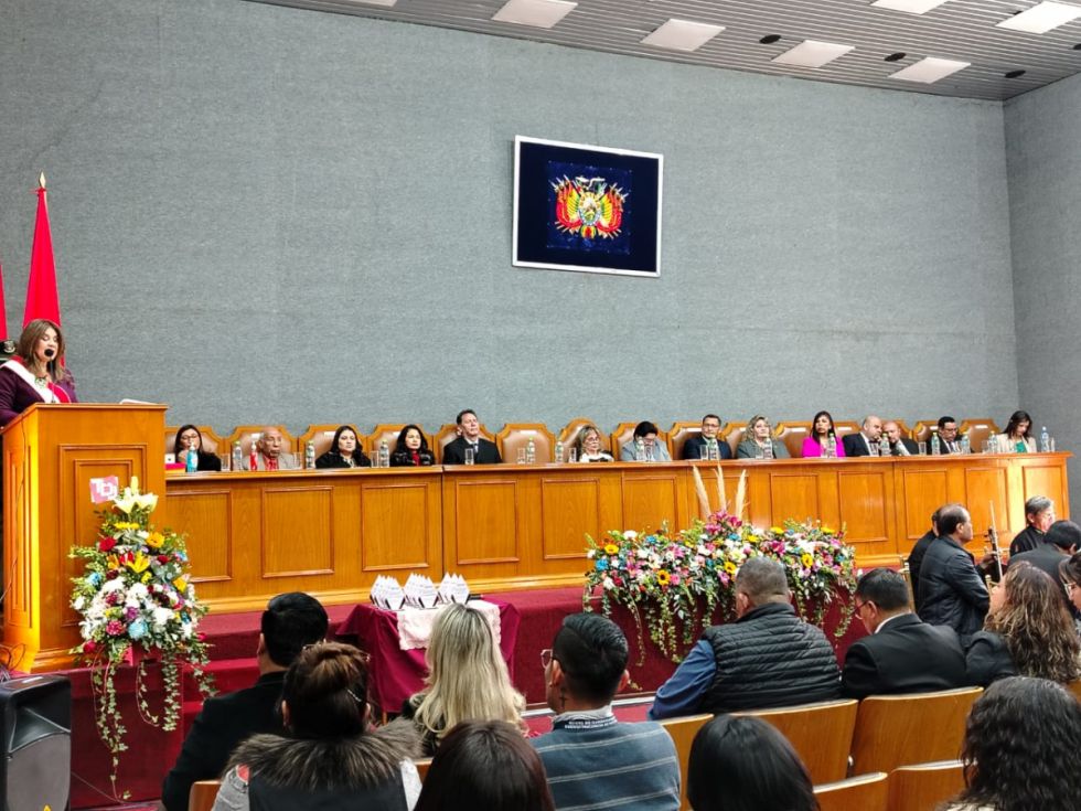 Tarija: Órgano Judicial conmemora el Día del Juez Boliviano